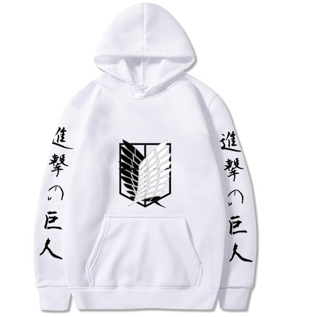 Anime Attack on Titan Hoodie Fashion Pullovers Casaul Tops