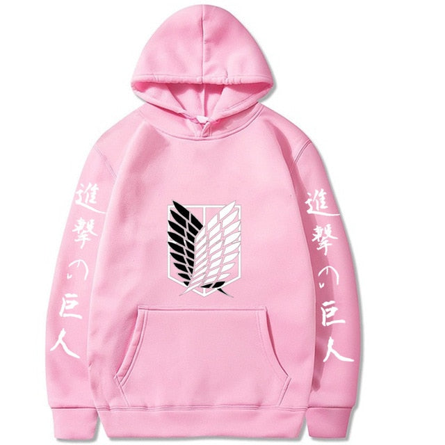 Anime Attack on Titan Hoodie Fashion Pullovers Casaul Tops