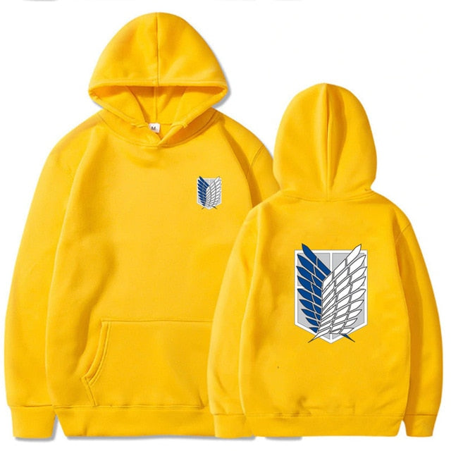 Attack on Titan Hoodie Men Fashion Loose Pullovers Casaul Tops oversize hoodie