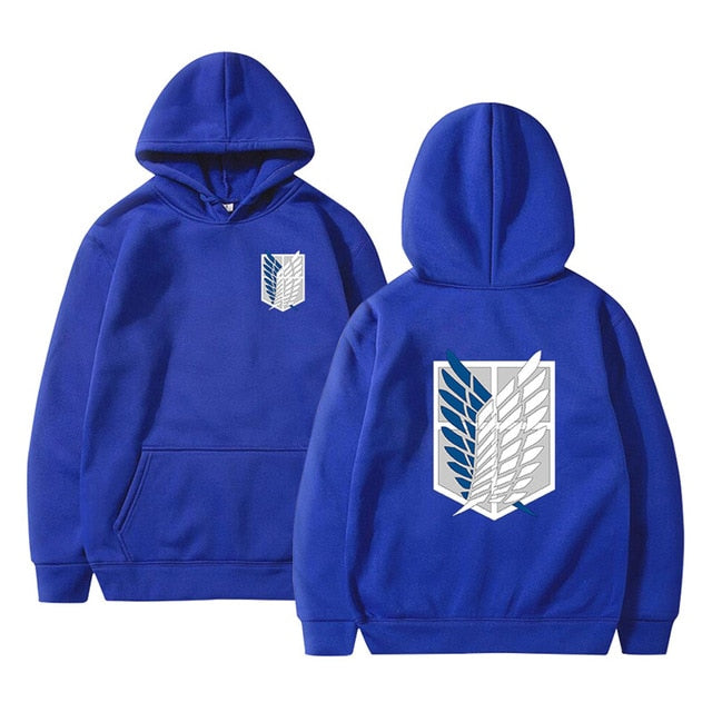 Attack on Titan Hoodie Men Fashion Loose Pullovers Casaul Tops oversize hoodie