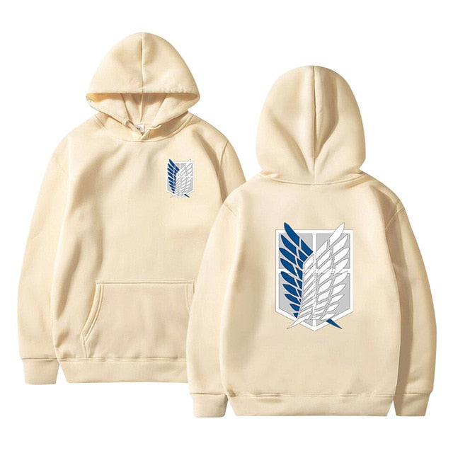 Attack on Titan Hoodie Men Fashion Loose Pullovers Casaul Tops oversize hoodie