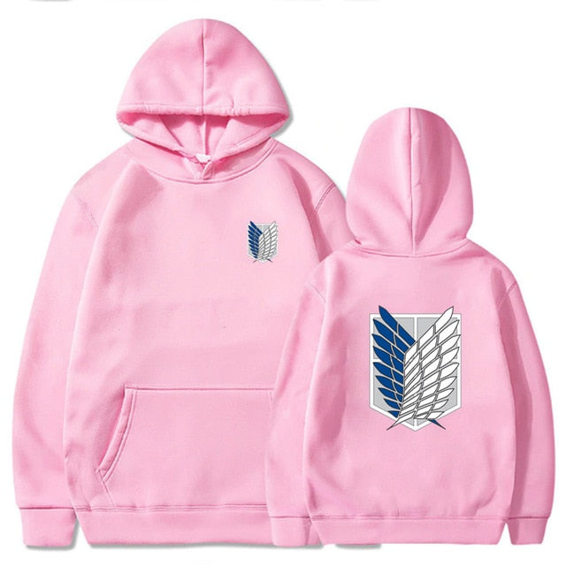 Attack on Titan Hoodie Men Fashion Loose Pullovers Casaul Tops oversize hoodie