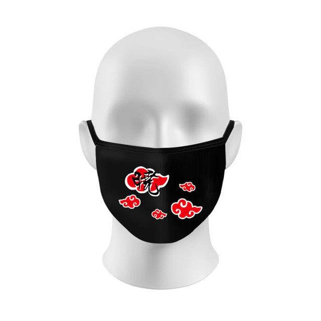 Attack on Titan Scout Legion Mask Red Cloud Mask Dustproof Anime Cosplay Akatsuki Uchiha Sasuke Itachi Mask