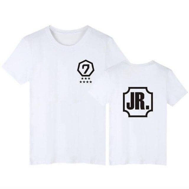 Kpop Newest BAMBAM TShirts GOT7 Kpop JB JR Jackson Short Sleeve T-shirts With GOT 7 K-POP Hip Hop T Shirt Women Cotton Tee Shirt femme that you'll fall in love with. At an affordable price at KPOPSHOP, We sell a variety of BAMBAM TShirts GOT7 Kpop JB JR Jackson Short Sleeve T-shirts With GOT 7 K-POP Hip Hop T Shirt Women Cotton Tee Shirt femme with Free Shipping.