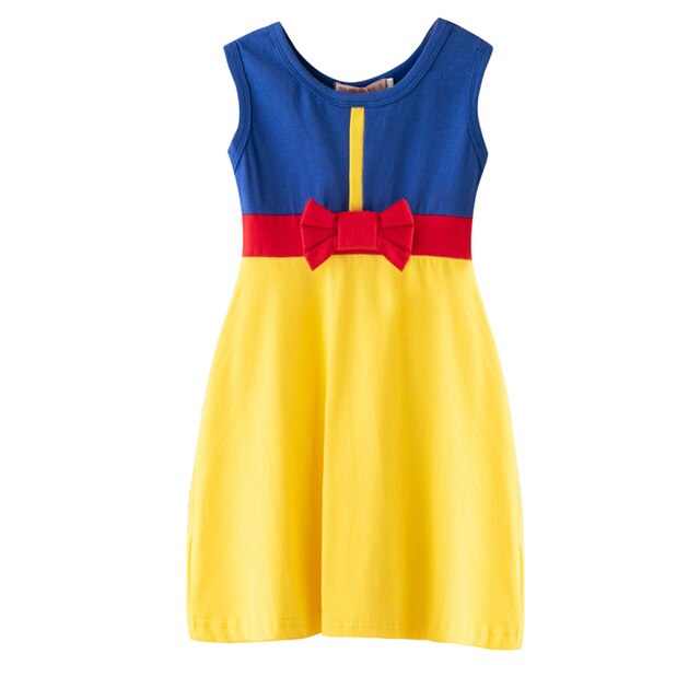Baby Girls Dresses Snow White Children Dresses For Girls Princess Dress Minnie Rapunzel Bell Jasmine Bell Christmas Kids - Kpopshop