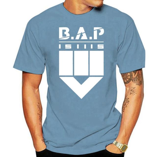 Bap B.A.P 151115 Come Back Album Same Printing O Neck Short Sleeve Loose T Shirt For Summer Kpop Fashion T-Shirt