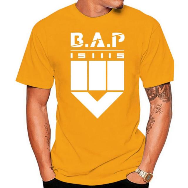 Bap B.A.P 151115 Come Back Album Same Printing O Neck Short Sleeve Loose T Shirt For Summer Kpop Fashion T-Shirt