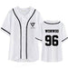 Kpop Newest Black White Cardigan Harajuku T Shirt Seventeen 17 Baseball Button Up Tee Shirt Casual Summer Hip Hop Style Tshirt Streetwear that you'll fall in love with. At an affordable price at KPOPSHOP, We sell a variety of Black White Cardigan Harajuku T Shirt Seventeen 17 Baseball Button Up Tee Shirt Casual Summer Hip Hop Style Tshirt Streetwear with Free Shipping.