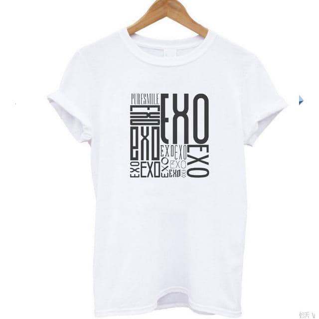 Kpop Newest COOLMIND EX0101B 100% cotton loose cool EXO print women T shirt casual short sleeve Tshirt women summer loose T-shirt female that you'll fall in love with. At an affordable price at KPOPSHOP, We sell a variety of COOLMIND EX0101B 100% cotton loose cool EXO print women T shirt casual short sleeve Tshirt women summer loose T-shirt female with Free Shipping.