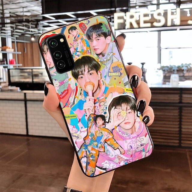 KPOP EXO Returns Black White Flag Soft Phone Cover for Samsung S20 plus Ultra S6 S7 edge S8 S9 plus S10 5G lite 2021