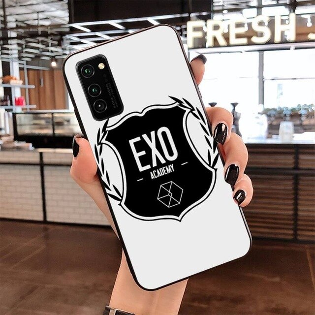KPOP EXO Returns Black White Flag Soft Phone Cover for Samsung S20 plus Ultra S6 S7 edge S8 S9 plus S10 5G lite 2021