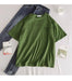Kpopshop Originals - T-shirts Rainbow Striped Soft Loose Embroidery T-shirt  (16) - Kpopshop
