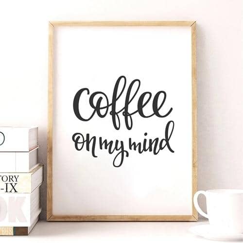 Kpop Newest Coffee Quote Canvas Painting Coffee Art Print Wall Pictures For Kitchen Restaurant Office Home Decoration that you'll fall in love with. At an affordable price at KPOPSHOP, We sell a variety of Coffee Quote Canvas Painting Coffee Art Print Wall Pictures For Kitchen Restaurant Office Home Decoration with Free Shipping.