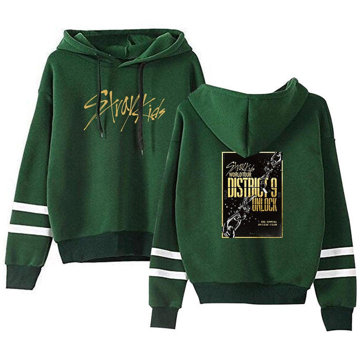 Cool World Tour Stray Kids/ Men /Women Hooded Pullover Long Sleeve Hoody Stray Kids Hoodies Sweatshirts Plus Size