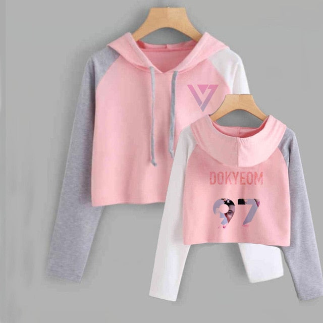 Seventeen Tops Women Kpop Seventeen Album Scoups Jeonghan Joshua Hoshi Wonwoo Woozi Dk The8 Sweatshirt