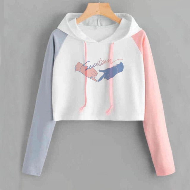 Seventeen Tops Women Kpop Seventeen Album Scoups Jeonghan Joshua Hoshi Wonwoo Woozi Dk The8 Sweatshirt