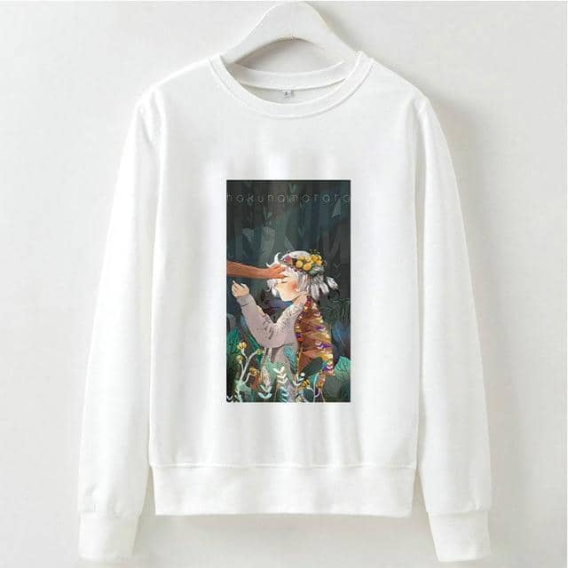 Kpop Newest Cute Hakuna Matata Graphic Hoodies Sweatshirt Women Letter Print Kpop Clothes Funny Casual O-Neck Long Sleeve Shirt White Hoodie that you'll fall in love with. At an affordable price at KPOPSHOP, We sell a variety of Cute Hakuna Matata Graphic Hoodies Sweatshirt Women Letter Print Kpop Clothes Funny Casual O-Neck Long Sleeve Shirt White Hoodie with Free Shipping.