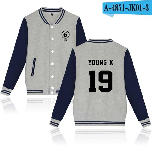 Kpop Newest DAY6 kpop fashion sport hip hop men women Baseball Jacket coats casual Long Sleeve harajuku Hoodies Jackets Sweatshirts tops 4XL that you'll fall in love with. At an affordable price at KPOPSHOP, We sell a variety of DAY6 kpop fashion sport hip hop men women Baseball Jacket coats casual Long Sleeve harajuku Hoodies Jackets Sweatshirts tops 4XL with Free Shipping.