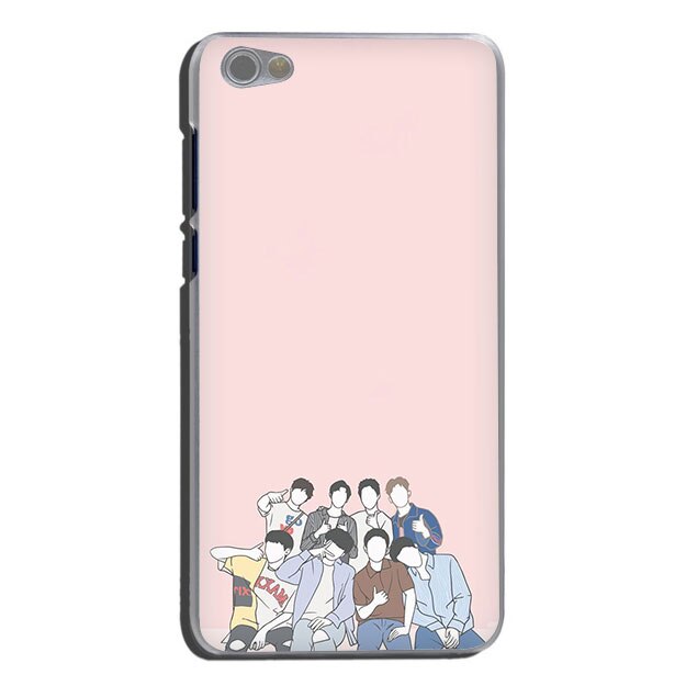 EXO Band K-pop Kpop Hard Phone Cover Case for Xiaomi Redmi 5 Plus GO 6A S2 Note 8 5 6 7A Pro 4x K20 Pro Half-wrapped Case