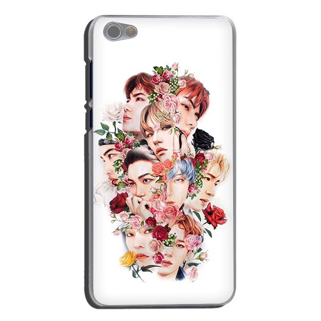 EXO Band K-pop Kpop Hard Phone Cover Case for Xiaomi Redmi 5 Plus GO 6A S2 Note 8 5 6 7A Pro 4x K20 Pro Half-wrapped Case