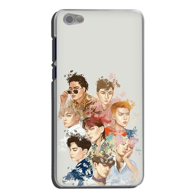 EXO Band K-pop Kpop Hard Phone Cover Case for Xiaomi Redmi 5 Plus GO 6A S2 Note 8 5 6 7A Pro 4x K20 Pro Half-wrapped Case