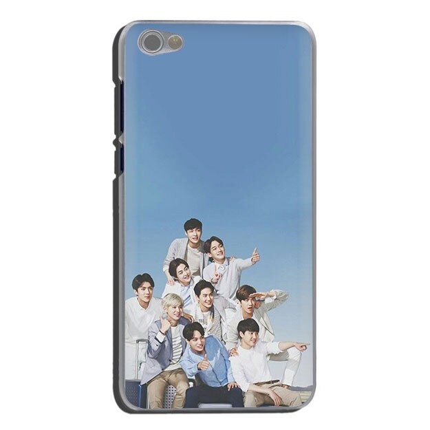 EXO Band K-pop Kpop Hard Phone Cover Case for Xiaomi Redmi 5 Plus GO 6A S2 Note 8 5 6 7A Pro 4x K20 Pro Half-wrapped Case