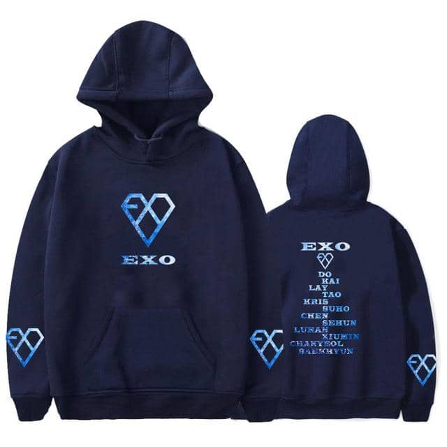 Kpop Newest EXO Black hoodies streetwear new round neck sweatshirts bottom pullovers long-sleeve sweatshirt Women/Men Korean hooded clothes that you'll fall in love with. At an affordable price at KPOPSHOP, We sell a variety of EXO Black hoodies streetwear new round neck sweatshirts bottom pullovers long-sleeve sweatshirt Women/Men Korean hooded clothes with Free Shipping.