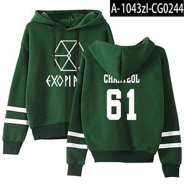 Kpop Newest EXO Hoodie Women Harajuku Casual Hoodies Sweatshirt Korean Style Loose Hoody Ladies Warm Sweatshirts Stripe Pullover Top Hip Hop that you'll fall in love with. At an affordable price at KPOPSHOP, We sell a variety of EXO Hoodie Women Harajuku Casual Hoodies Sweatshirt Korean Style Loose Hoody Ladies Warm Sweatshirts Stripe Pullover Top Hip Hop with Free Shipping.