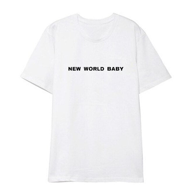 EXO Kpop BaekHyun Streetwear loose T-Shirt Women Cotton Tshirt Casual korean Short Sleeve Tops Tee Shirt female Clothes