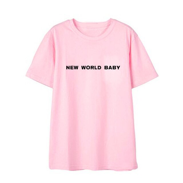 EXO Kpop BaekHyun Streetwear loose T-Shirt Women Cotton Tshirt Casual korean Short Sleeve Tops Tee Shirt female Clothes