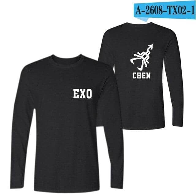 Kpop Newest EXO Kpop Logo Print T-shirts Women Fans Korea Style Tshirt Homme Unisex Long sleeve T-shirt LAY XIUMIN DO TAO SEHUN BAEK HYUN that you'll fall in love with. At an affordable price at KPOPSHOP, We sell a variety of EXO Kpop Logo Print T-shirts Women Fans Korea Style Tshirt Homme Unisex Long sleeve T-shirt LAY XIUMIN DO TAO SEHUN BAEK HYUN with Free Shipping.