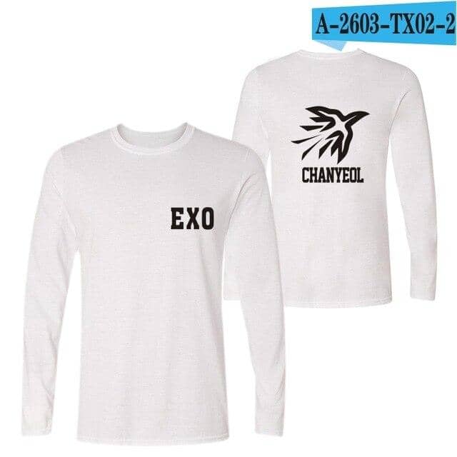 Kpop Newest EXO Kpop Logo Print T-shirts Women Fans Korea Style Tshirt Homme Unisex Long sleeve T-shirt LAY XIUMIN DO TAO SEHUN BAEK HYUN that you'll fall in love with. At an affordable price at KPOPSHOP, We sell a variety of EXO Kpop Logo Print T-shirts Women Fans Korea Style Tshirt Homme Unisex Long sleeve T-shirt LAY XIUMIN DO TAO SEHUN BAEK HYUN with Free Shipping.