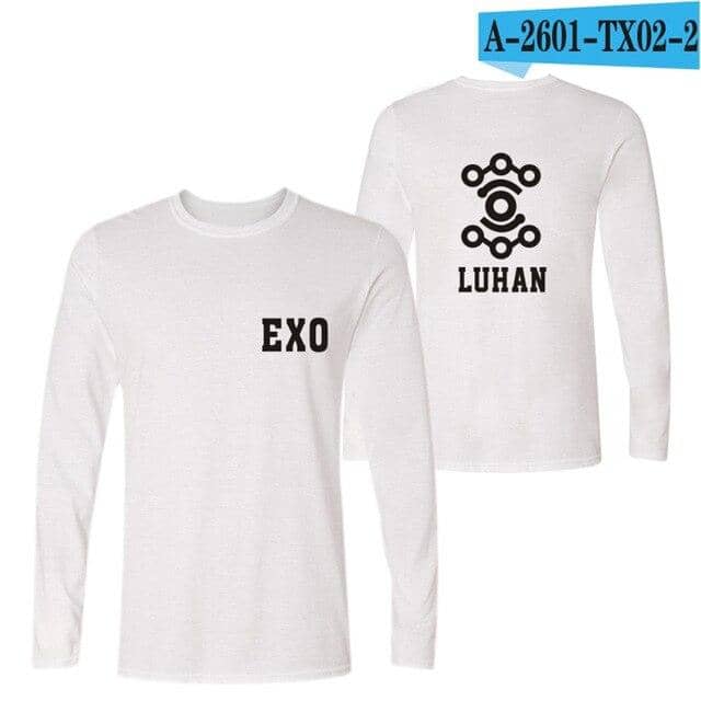 Kpop Newest EXO Kpop Logo Print T-shirts Women Fans Korea Style Tshirt Homme Unisex Long sleeve T-shirt LAY XIUMIN DO TAO SEHUN BAEK HYUN that you'll fall in love with. At an affordable price at KPOPSHOP, We sell a variety of EXO Kpop Logo Print T-shirts Women Fans Korea Style Tshirt Homme Unisex Long sleeve T-shirt LAY XIUMIN DO TAO SEHUN BAEK HYUN with Free Shipping.