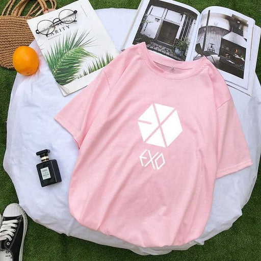 Kpop Newest EXO Kpop Short Sleeve Tshirt Women Summer New Korean Cotton Tee Shirt Femme Casual Streetwear Tumblr Harajuku Tops s Mujer that you'll fall in love with. At an affordable price at KPOPSHOP, We sell a variety of EXO Kpop Short Sleeve Tshirt Women Summer New Korean Cotton Tee Shirt Femme Casual Streetwear Tumblr Harajuku Tops s Mujer with Free Shipping.
