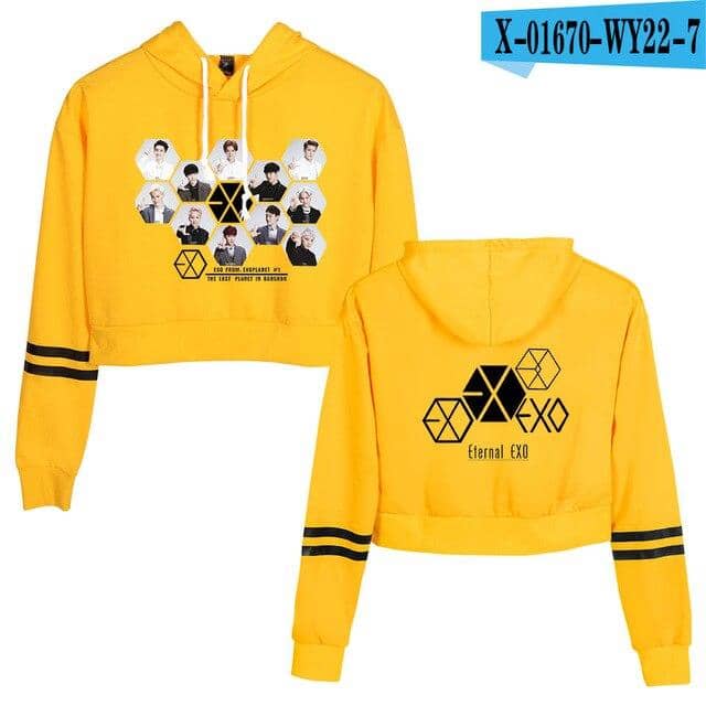 Kpop Newest EXO PLANET#5 short Hoodie Sweatshirts Serpents Streetwear Tops Spring EXO PLANET#5 Hoodies Female Hooded Harajuku Spring that you'll fall in love with. At an affordable price at KPOPSHOP, We sell a variety of EXO PLANET#5 short Hoodie Sweatshirts Serpents Streetwear Tops Spring EXO PLANET#5 Hoodies Female Hooded Harajuku Spring with Free Shipping.