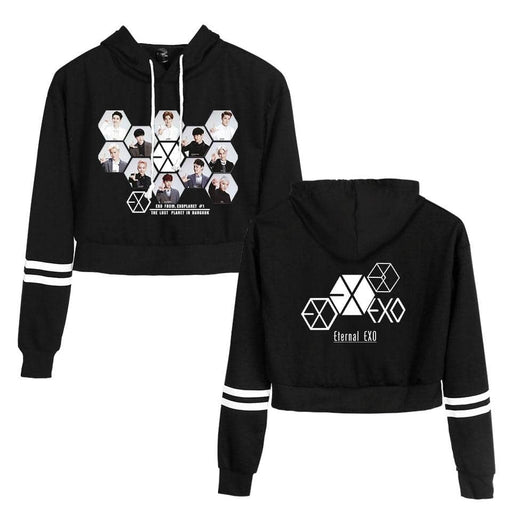 Kpop Newest EXO PLANET#5 short Hoodie Sweatshirts Serpents Streetwear Tops Spring EXO PLANET#5 Hoodies Female Hooded Harajuku Spring that you'll fall in love with. At an affordable price at KPOPSHOP, We sell a variety of EXO PLANET#5 short Hoodie Sweatshirts Serpents Streetwear Tops Spring EXO PLANET#5 Hoodies Female Hooded Harajuku Spring with Free Shipping.