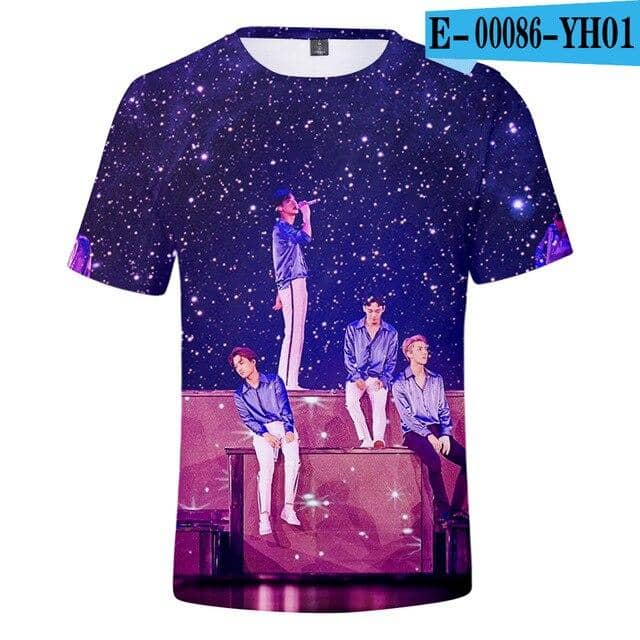 Kpop Newest EXO T-shirts Kpop Fashion Short Sleeve Casual Streetwear Tee Shirts Harajuku O-neck Unisex Loose T-shirts EXO that you'll fall in love with. At an affordable price at KPOPSHOP, We sell a variety of EXO T-shirts Kpop Fashion Short Sleeve Casual Streetwear Tee Shirts Harajuku O-neck Unisex Loose T-shirts EXO with Free Shipping.