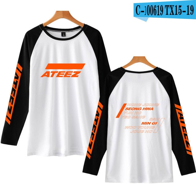 Ralgan  ATEEZ Women And Men  T-shirt Kpop Plus Size 4XL - Kpopshop