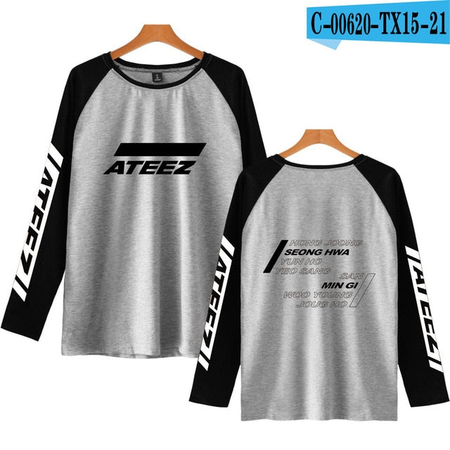 Ralgan  ATEEZ Women And Men  T-shirt Kpop Plus Size 4XL - Kpopshop