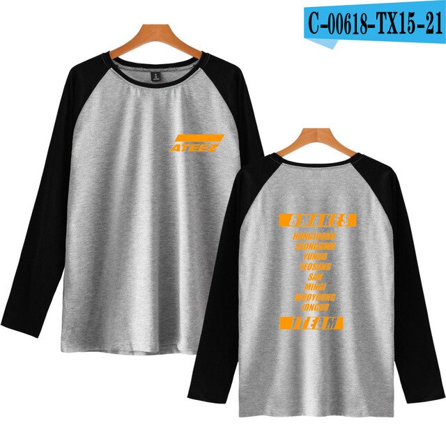 Ralgan  ATEEZ Women And Men  T-shirt Kpop Plus Size 4XL - Kpopshop