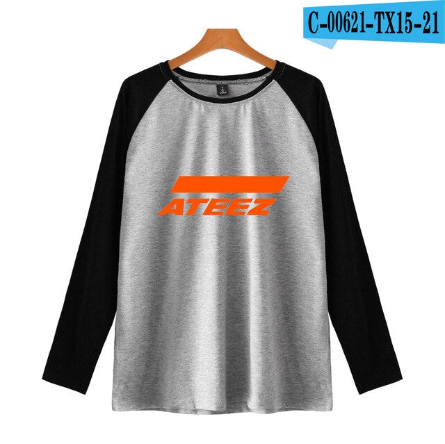 Ralgan  ATEEZ Women And Men  T-shirt Kpop Plus Size 4XL - Kpopshop