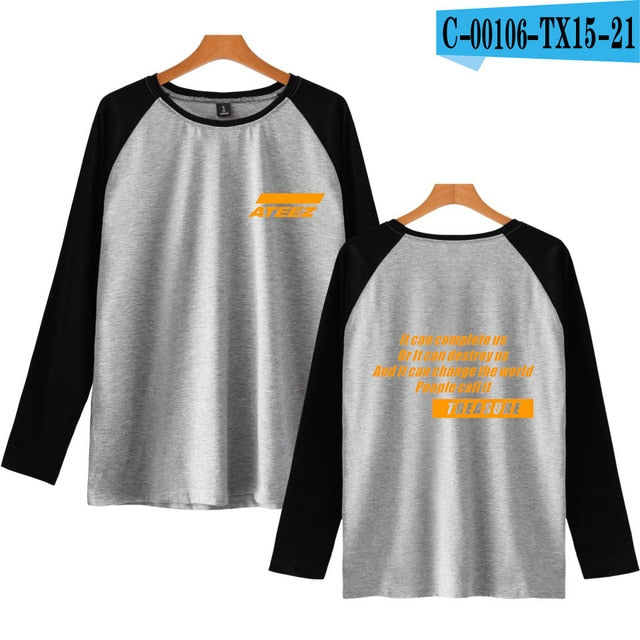 Ralgan  ATEEZ Women And Men  T-shirt Kpop Plus Size 4XL - Kpopshop