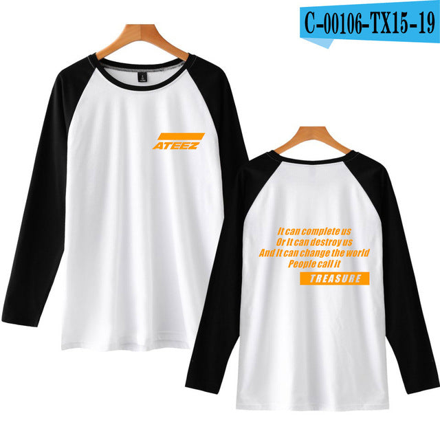 Ralgan  ATEEZ Women And Men  T-shirt Kpop Plus Size 4XL - Kpopshop
