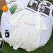 FAKE LOVE Album T Shirts Women Korean Kpop Letter  Tops Camisas Mujer Shirt - Kpopshop