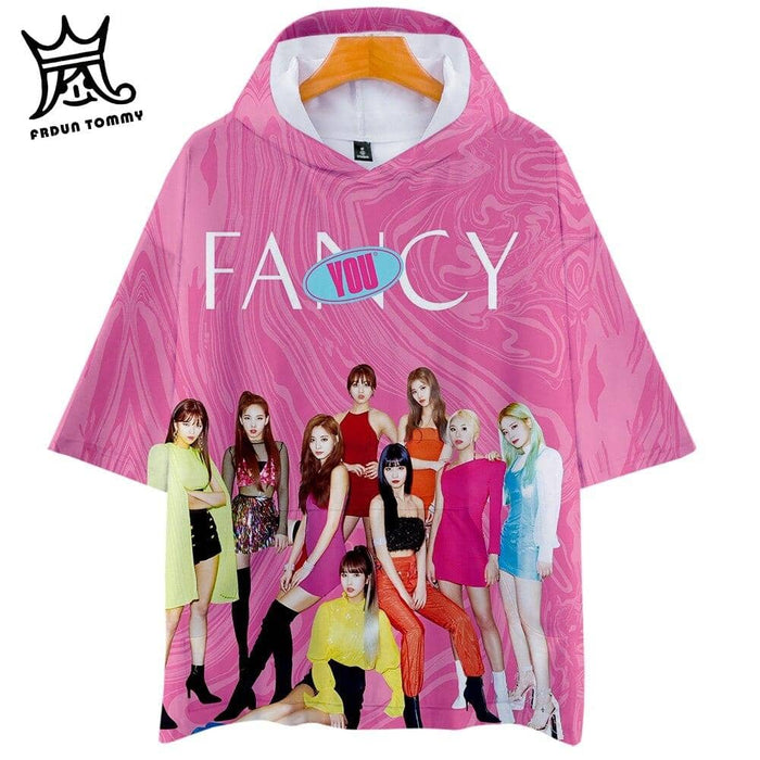 Kpop Newest TOMMY 2019 TWICE New album FANCY YOU 3D Hooded t-shirt Men/Women Harajuku hoodie t shirt Short Sleeve hot sale Clothes that you'll fall in love with. At an affordable price at KPOPSHOP, We sell a variety of TOMMY 2019 TWICE New album FANCY YOU 3D Hooded t-shirt Men/Women Harajuku hoodie t shirt Short Sleeve hot sale Clothes with Free Shipping.