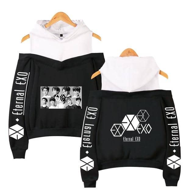 Kpop Newest Fashion Hoodies idol EXO Print kpop Harajuku Off Shoulder Hoodie Sweatshirt Women 2019 Hot Sale Casual Autumn Ladies  Streetwear that you'll fall in love with. At an affordable price at KPOPSHOP, We sell a variety of Fashion Hoodies idol EXO Print kpop Harajuku Off Shoulder Hoodie Sweatshirt Women 2019 Hot Sale Casual Autumn Ladies  Streetwear with Free Shipping.
