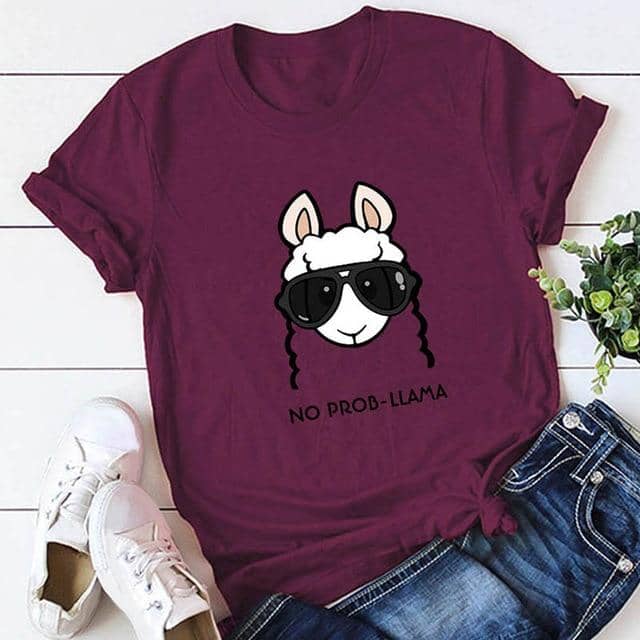Plus Size Women T-shirt Avocado Pattern Funny T-Shirt Women O-Neck  Tops - Kpopshop