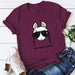 Plus Size Women T-shirt Avocado Pattern Funny T-Shirt Women O-Neck  Tops - Kpopshop