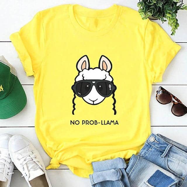 Plus Size Women T-shirt Avocado Pattern Funny T-Shirt Women O-Neck  Tops - Kpopshop