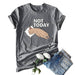 Plus Size Women T-shirt Avocado Pattern Funny T-Shirt Women O-Neck  Tops - Kpopshop